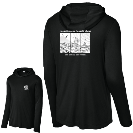 Adult Long Sleeve Hoodie Moisture Wicking T-shirt (3 Colorways)