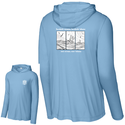 Adult Long Sleeve Hoodie Moisture Wicking T-shirt (3 Colorways) hover