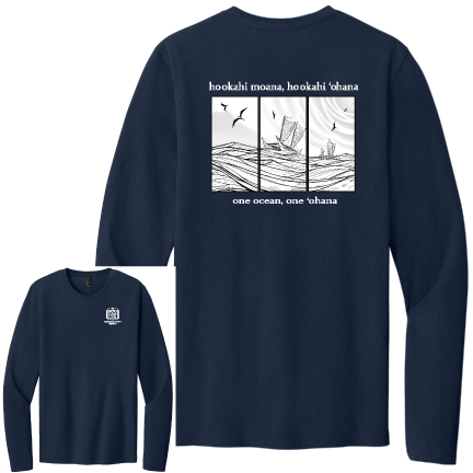 Adult Long Sleeve 100% Cotton Hoʻolauleʻa T-shirt (2 Colorways) hover