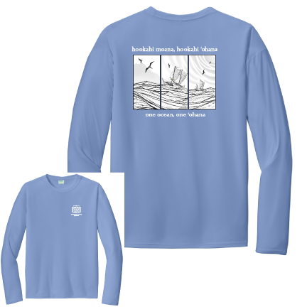 Adult Long Sleeve Moisture Wicking T-shirt UPF50  (5 Colorways) hover