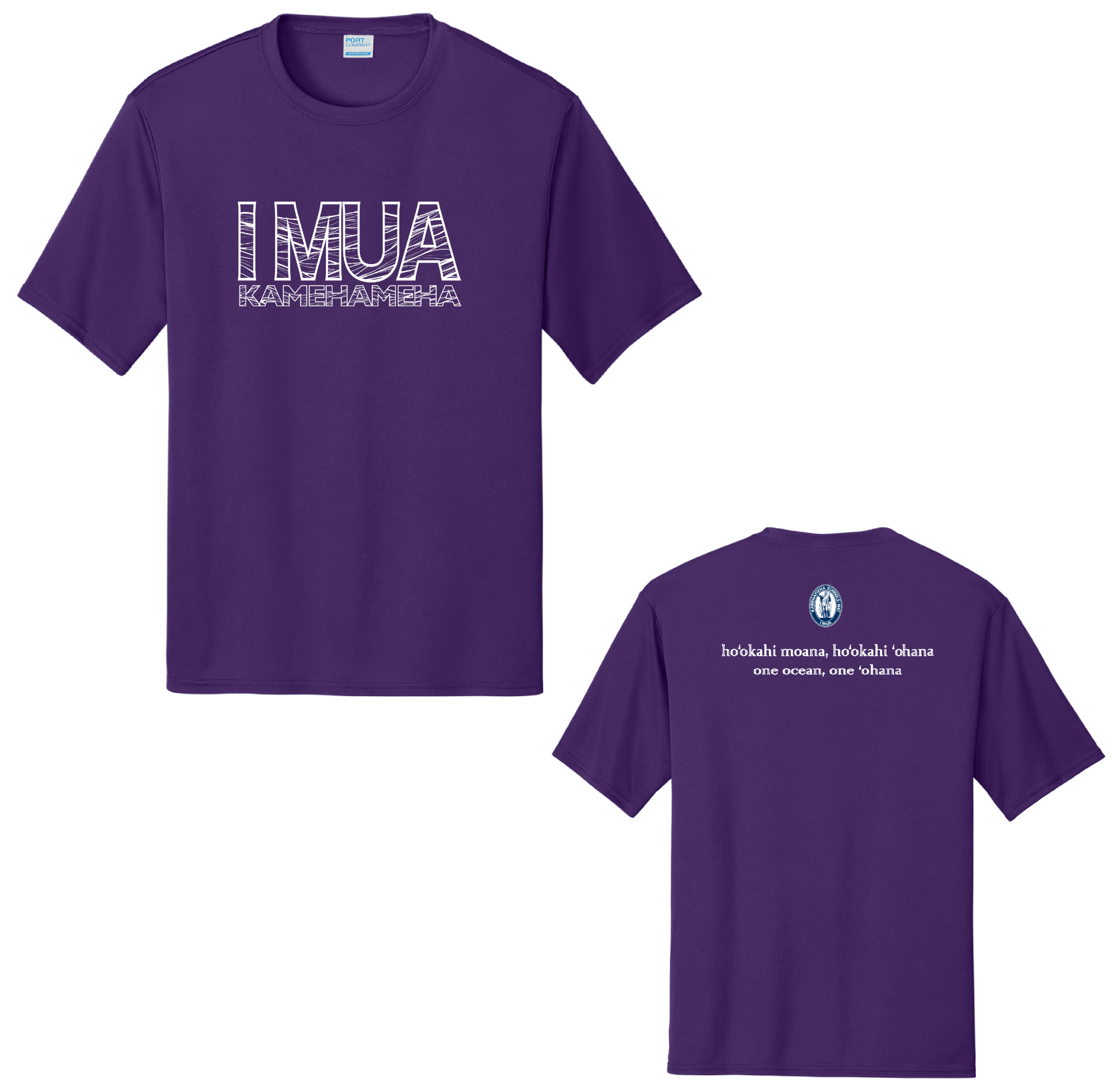 Adult Moisture Wicking Hoʻolauleʻa I MUA Class Color T-shirt UPF50 (5 Colorways)