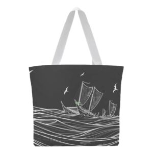 Grey Hoʻolauleʻa Limited edition Large Water Resistant Tote Bag