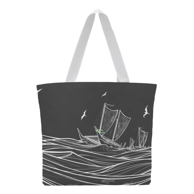 Grey Hoʻolauleʻa Limited edition Large Water Resistant Tote Bag